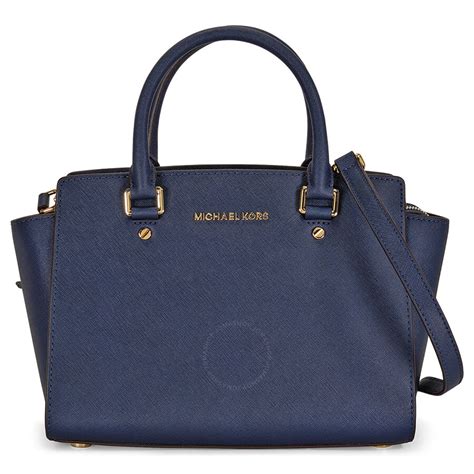 michael kors selma bag medium navy|Michael Kors selma medium black.